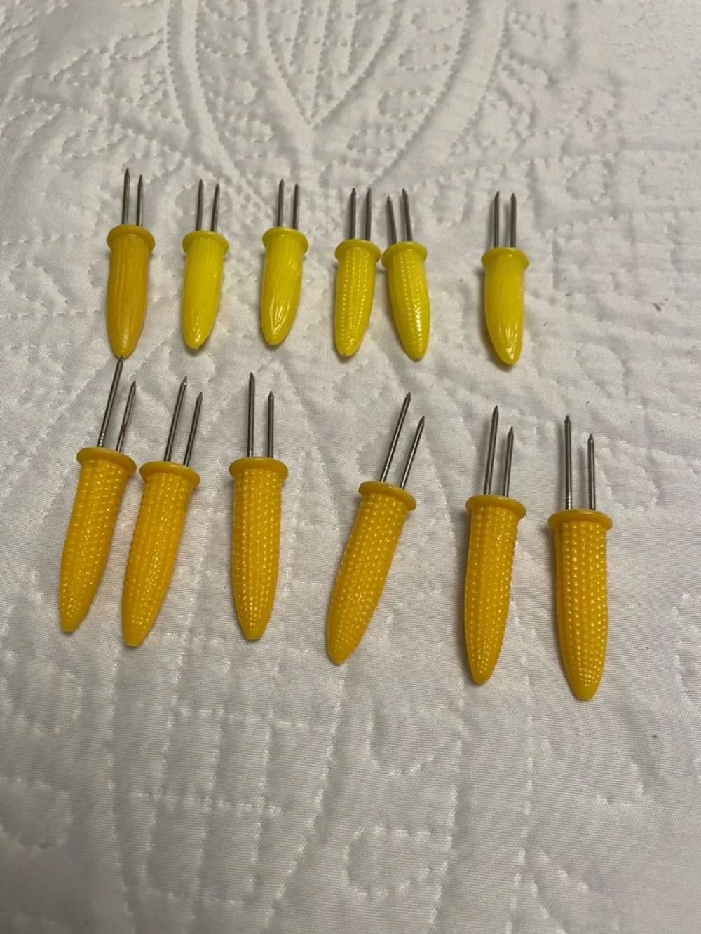 Vintage Corn On The Cob Holders with Prongs